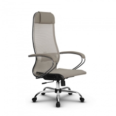 Кресло офисное Метта МЕТТА B 1m 12/K131, Основание 17833 Комплект 2 Темно-бежевое