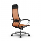 Кресло офисное Метта МЕТТА B 1m 12/K131, Основание 17834 Комплект 3 Оранжевое