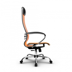 Кресло офисное Метта МЕТТА B 1m 4/K131, Основание 17833 Комплект 2 Оранжевое