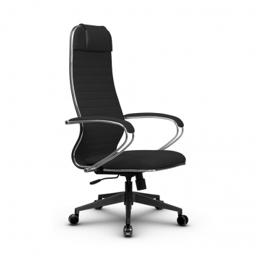 Кресло офисное Метта METTA B 1m 17K1/K131, Основание 17832 Комплект 4 Черное