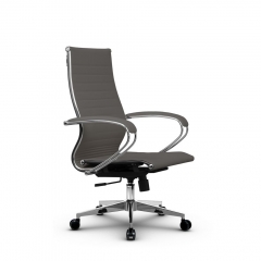 Кресло офисное Метта METTA B 2m 10K1/K131, Основание 17834 Комплект 3 Серое