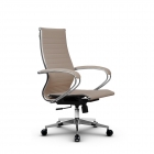 Кресло офисное Метта METTA B 2m 10K1/K131, Основание 17834 Комплект 3 Темно-бежевое