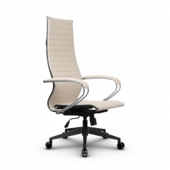 Кресло офисное Метта METTA B 1m 8K1/K131, Основание 17832 Комплект 4 Светло-бежевое