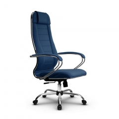 Кресло офисное Метта METTA B 1m 32 PF/K127, Основание 17833 Комплект 2 Синее