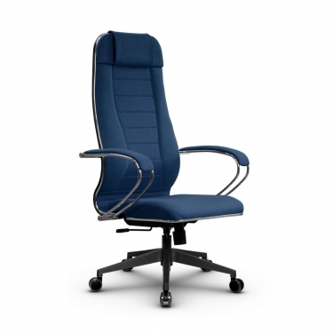 Кресло офисное Метта METTA B 1m 32 PF/K127, Основание 17832 Комплект 4 Синее