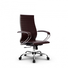 Кресло офисное Метта МЕТТА Комплект 10, Основание 17833 Комплект 2 Бордовое