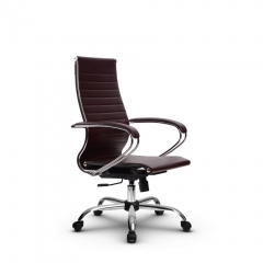 Кресло офисное Метта МЕТТА Комплект 10, Основание 17833 Комплект 2 Коричневое
