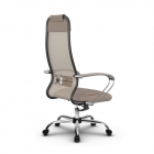 Кресло офисное Метта МЕТТА B 1m 5/K116, Основание 17833 Комплект 2 Темно-бежевое