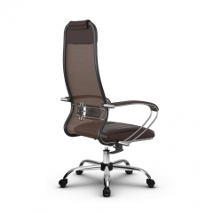 Кресло офисное Метта МЕТТА B 1m 5/K116, Основание 17833 Комплект 2 Темно-коричневое