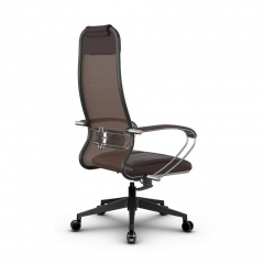 Кресло офисное Метта МЕТТА B 1m 5/K116, Основание 17832 Комплект 4 Темно-коричневое