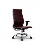 Кресло офисное Метта МЕТТА Комплект 10/2D, Основание 17833 Комплект 2 Бордовое