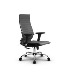 Кресло офисное Метта МЕТТА Комплект 10/2D, Основание 17833 Комплект 2 Серое