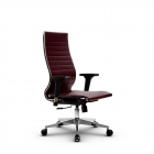 Кресло офисное Метта МЕТТА Комплект 10/2D, Основание 17834 Комплект 3 Бордовое