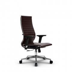 Кресло офисное Метта МЕТТА Комплект 10/2D, Основание 17834 Комплект 3 Коричневое
