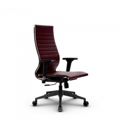 Кресло офисное Метта МЕТТА Комплект 10/2D, Основание 17832 Комплект 4 Бордовое