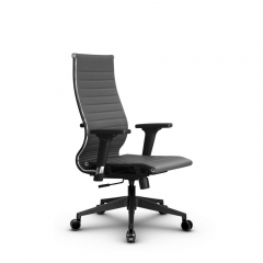 Кресло офисное Метта МЕТТА Комплект 10/2D, Основание 17832 Комплект 4 Серое