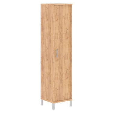 Стеллаж с дверью ДСП Skyland В431.6 L Дуб Бофорд
