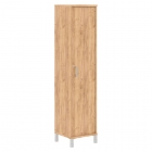 Стеллаж с дверью ДСП с замком Skyland В431.7 Z/R Дуб Бофорд