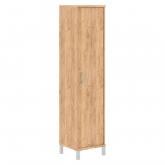 Стеллаж с дверью ДСП с замком Skyland В431.7 Z/R Дуб Бофорд