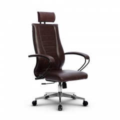 Кресло офисное Метта МЕТТА Комплект 34, Основание 17834 Комплект 3 Коричневое
