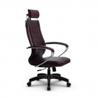 Кресло офисное Метта МЕТТА Комплект 35, Основание 17831 Комплект 1 Бордовое