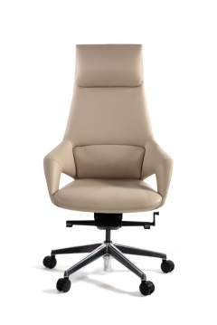 Кресло руководителя Норден Шопен FK 0005-A BEIGE LEATHER