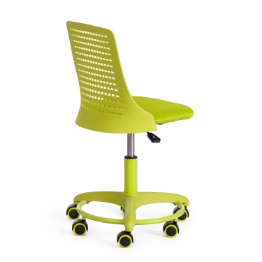 Кресло Tetchair Kiddy кож/зам, салатовый