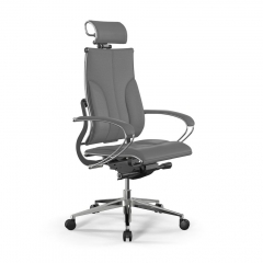 Кресло руководителя Метта METTA Y 2DM B2-10K Комплект 1 Серое