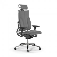 Кресло руководителя Метта METTA Y 2DM B2-10D Комплект 1 Серое
