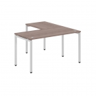 Стол угловой Skyland XTEN-S XSCT 1415 L Дуб сонома/серый