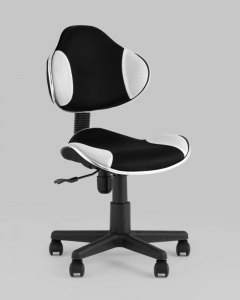 Стул офисный Stool Group QZY Черно-белый