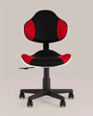 Стул офисный Stool Group QZY Черно-красный