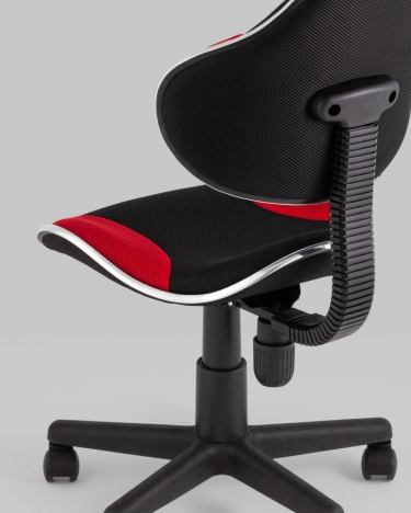 Стул офисный Stool Group QZY Черно-красный