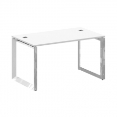 Стол рабочий руководителя на О-образном м/к Рива ONIX DIRECT LUX M-O.MO-SRR-3.8 Белый бриллиант