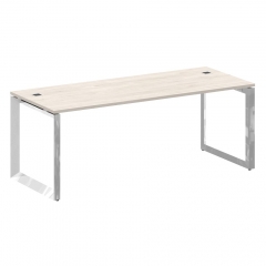 Стол рабочий руководителя на О-образном м/к Рива ONIX DIRECT LUX M-O.MO-SRR-6.8 Денвер светлый