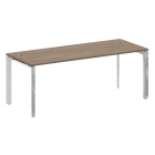 Стол рабочий руководителя на П-образном м/к Рива ONIX DIRECT LUX M-O.MP-SRR-6.8 Дуб Аризона