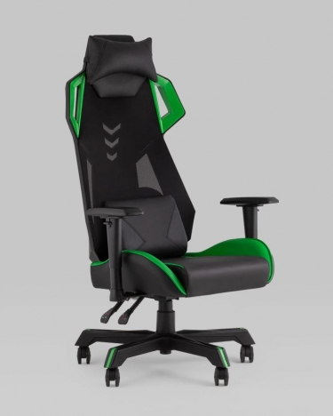 Геймерское кресло Stool Group TopChairs Рэтчэт Зеленый