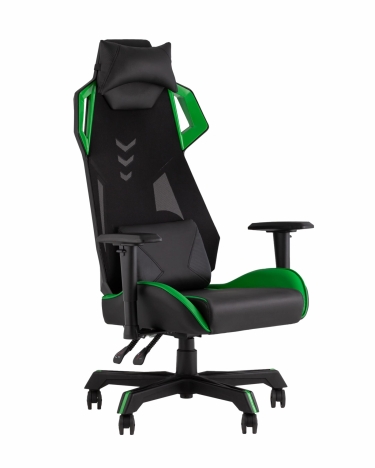 Геймерское кресло Stool Group TopChairs Рэтчэт Зеленый