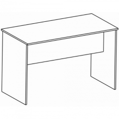 Стол рабочий с опорами Норден Sigma SG.400.OL Дуб светлый