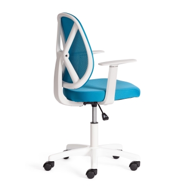 Кресло Tetchair PLAY WHITE Blue синий