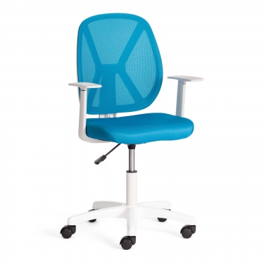 Кресло Tetchair PLAY WHITE Blue синий