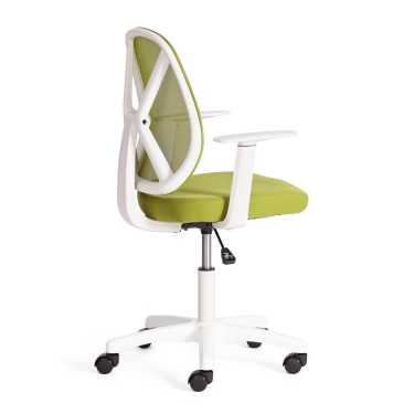 Кресло Tetchair PLAY WHITE Green зеленый