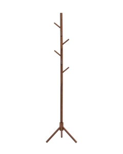 Вешалка напольная Stool Group Hook Темное дерево