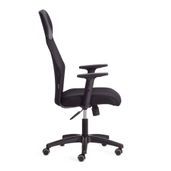 Кресло Tetchair PRACTIC PLT ткань/кож/зам, черный, TW-11 / W-11 / 36-6