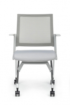 Кресло для посетителя Рива RV DESIGN Moby Серый