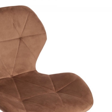 Офисное кресло Tetchair Recaro mod.007 / 1 шт. в упаковке металл, вельвет, 45x74+10см, коричневый HLR11