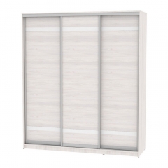 Шкаф-купе Аларти B-230х200х60-3ЯАС-D9D9D9