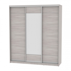 Шкаф-купе Аларти B-230х200х60-3ЯШС-D7D8D7