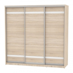 Шкаф-купе Аларти B-230х235х60-2ДСС-D9D9D9