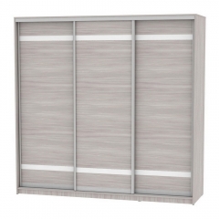 Шкаф-купе Аларти B-230х235х60-3ЯШС-D9D9D9